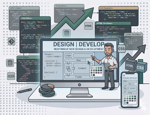 Website design and development