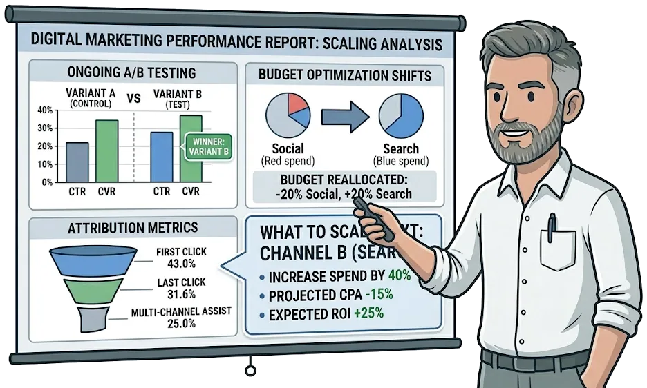 Optimise & report
